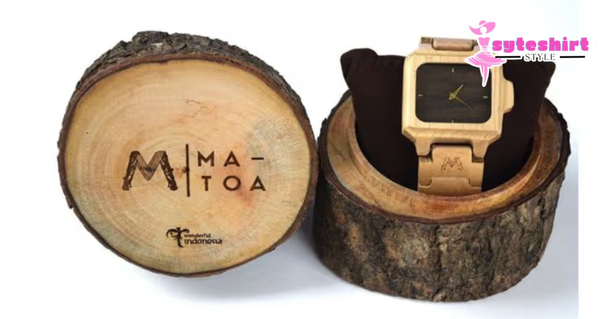 Jam tangan lokal Matoa tampil natural dan maskulin