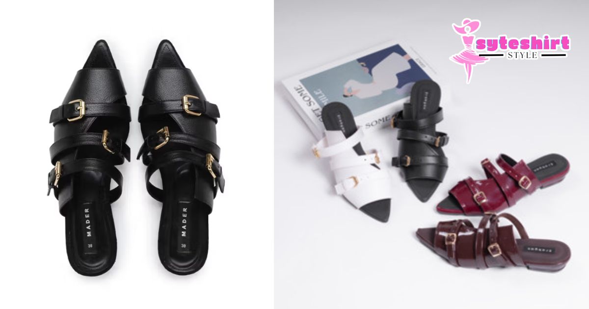 Tren sandal mules wanita tampil feminin dan modern