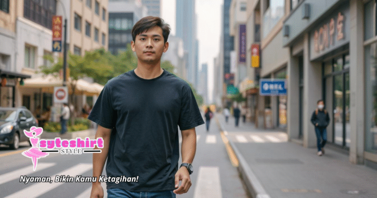 Kaos Hongkong nyaman dan stylish untuk tampilan santai setiap hari