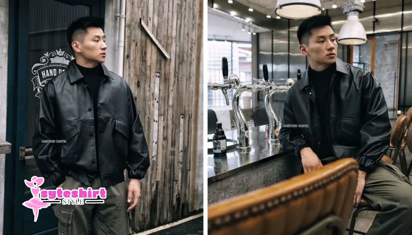 Jaket oversize pria cocok untuk gaya kasual.