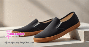Sepatu Slip On stylish untuk tampilan santai dan nyaman.