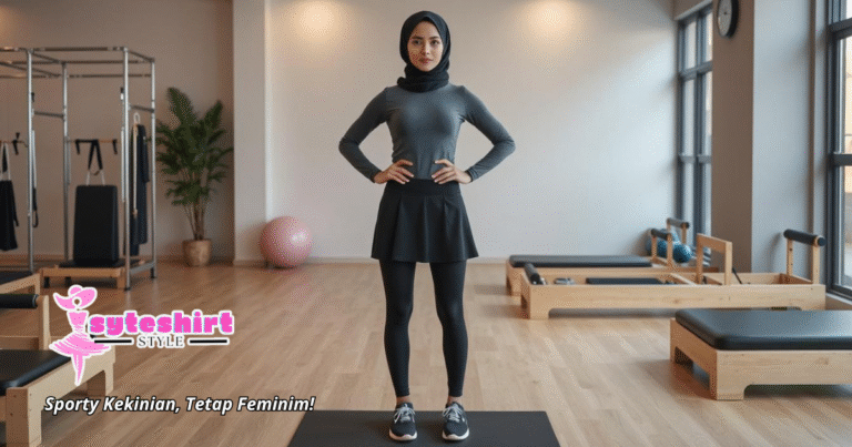 Look sporty kekinian dengan rok celana wanita stylish