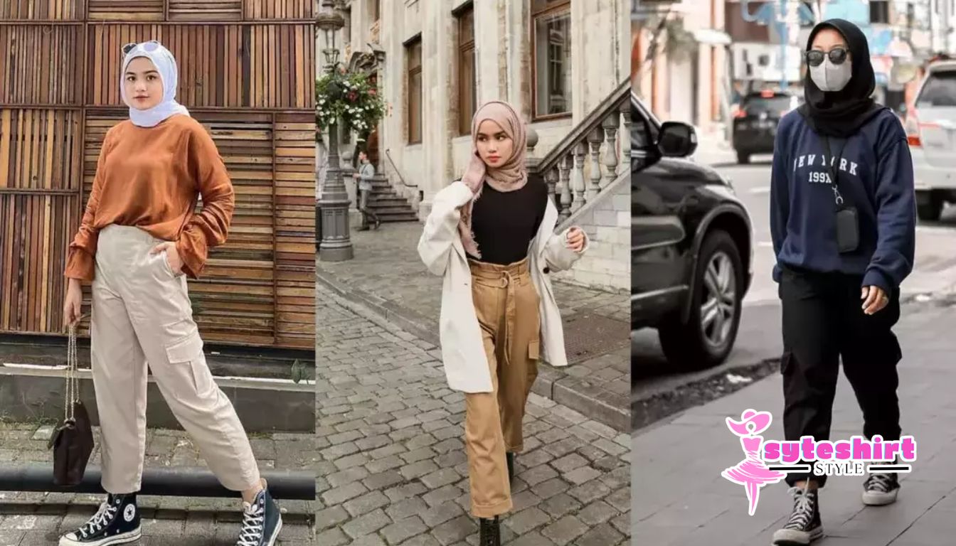 Auto Kece Pakai Celana Cargo Wanita Celana cargo wanita trendi, cocok untuk gaya kasual dan kekinian