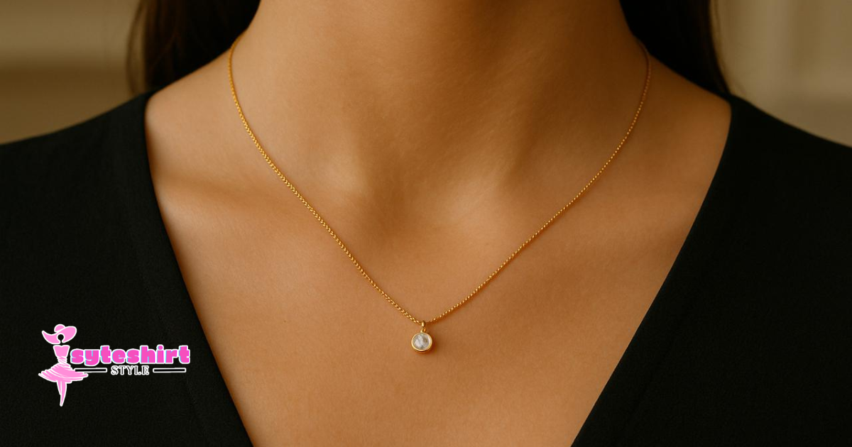 Kalung Liontin Wanita Untuk Tampilan Elegan Kalung liontin wanita minimalis elegan untuk outfit